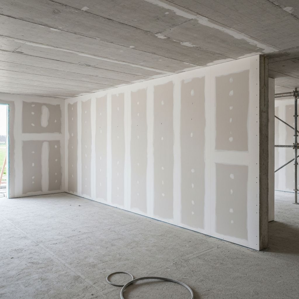 Professional plastering services - smooth wall finish